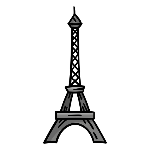Eiffelturm Tour Eiffelskizze PNG-Design