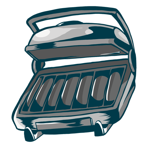 Grillrost flach PNG-Design