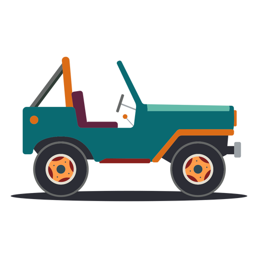 Jeep veículo corpo roda carro plano Desenho PNG