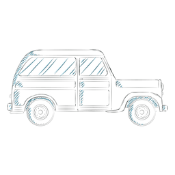 Seitenansicht Fahrzeugkarosserie Radlinie PNG-Design