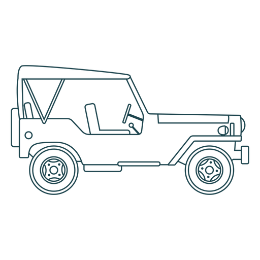 Radhub der Jeep-Fahrzeugkarosserie PNG-Design