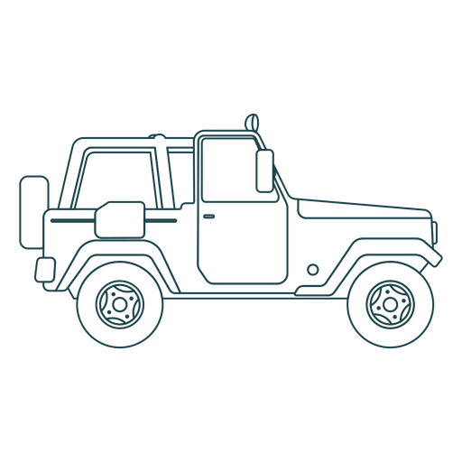 Jeep Fahrzeug Auto Radk?rper Hub PNG-Design