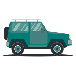 Jeep veículo roda carroçaria plana Transparent PNG