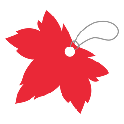Insignia de etiqueta de etiqueta de hoja Diseño PNG