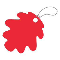 Emblema de etiqueta de etiqueta de folha Desenho PNG