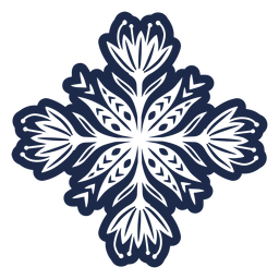 Ornament design flower pattern illustration PNG Design
