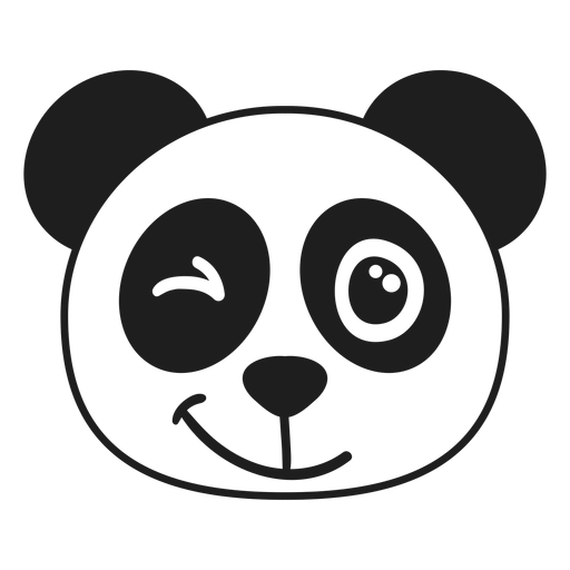 panda head png