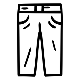 Calças traço calça Desenho PNG