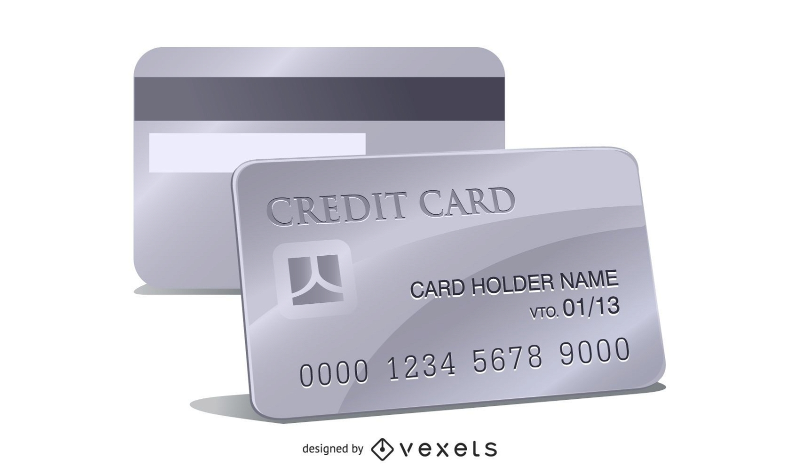 Vector de tarjeta de crédito