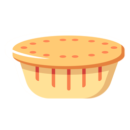 Patrón de tambor plano Diseño PNG