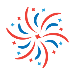 Autocolante com o emblema do feixe de raios de fogo de estrela Salute Desenho PNG