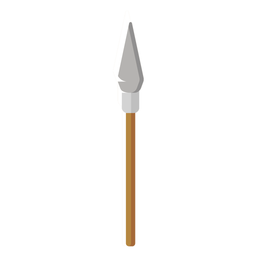 Spear pike lance flat PNG Design