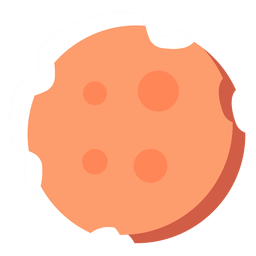 Tambourine flat PNG Design