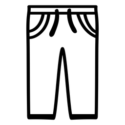 Calça calça traço Desenho PNG