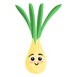 Zwiebelknolle flach PNG-Design