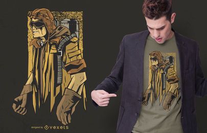 Diseño de camiseta de hombre Steampunk Diseño de camiseta de hombre Steampunk