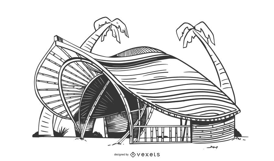 Complex Eco Building Design Complex Eco Building Design