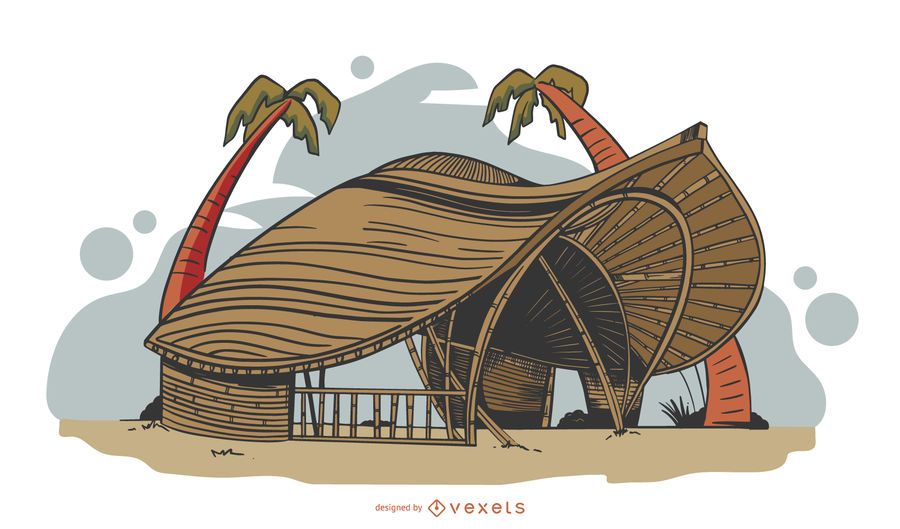Complex Eco-house Building Design Complex Eco-house Building Design