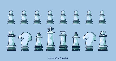 Chess icon collection