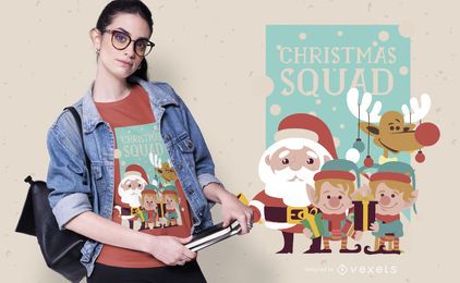 Weihnachtskappe T-Shirt Design