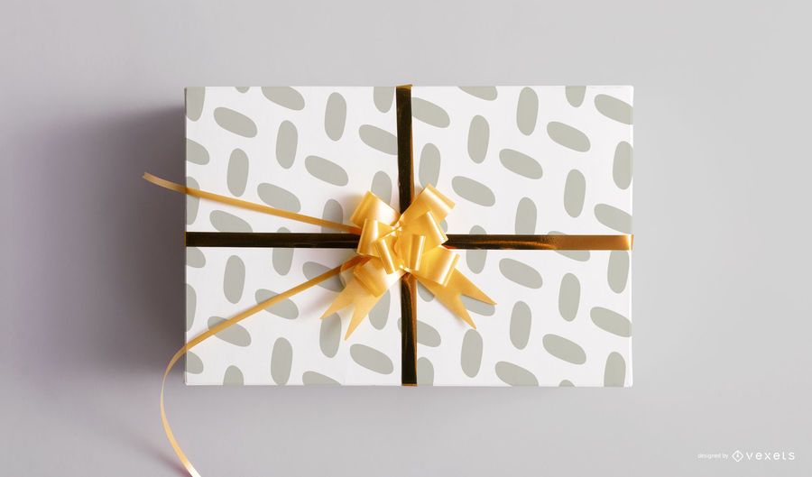 Christmas gift box mockup Christmas gift box mockup