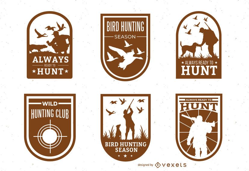 Hunting badge pack Hunting badge pack