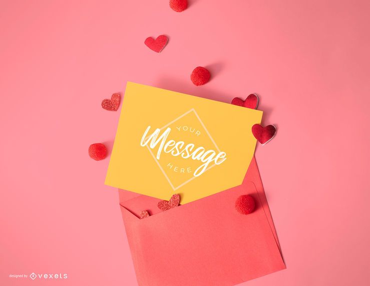 Valentine's day card m Valentine's day card m