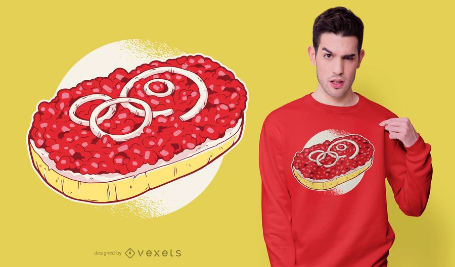 Mettbrötchen t-shirt design Mettbrötchen t-shirt design