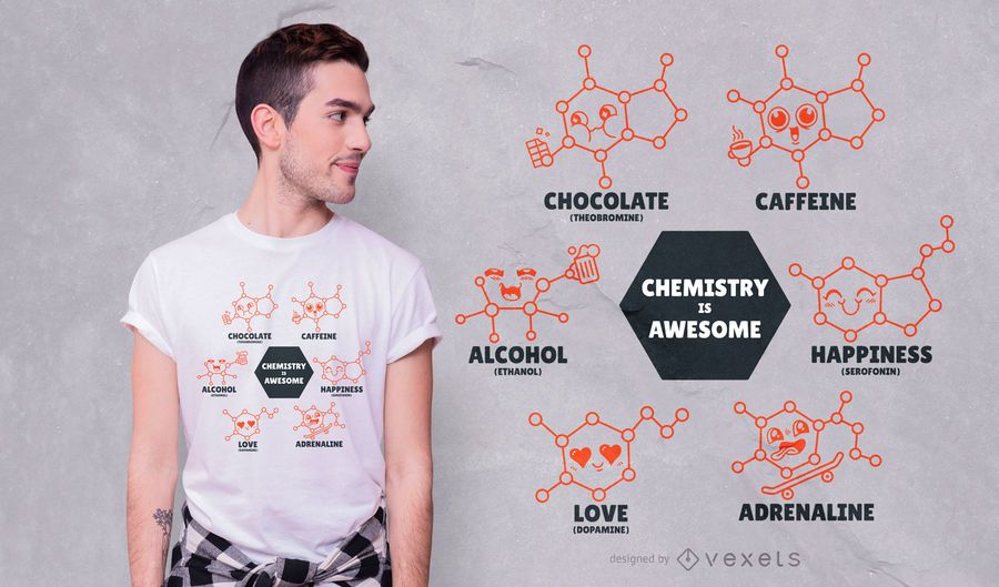 Química é um design incrível para camisetas Química é um design incrível para camisetas