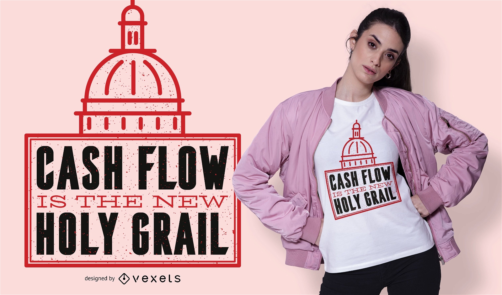 Cash flow t-shirt design