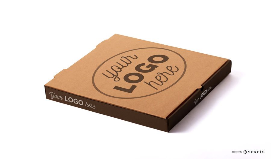 Pizza box mockup template Pizza box mockup template