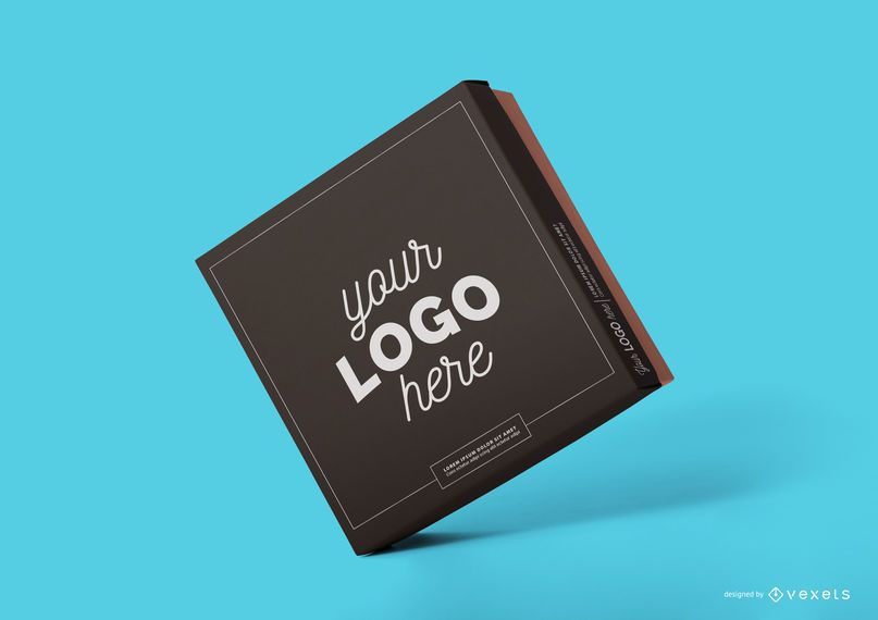 Download Box mockup design psd - PSD Mockup download