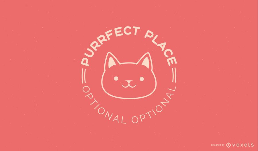 Kitten Logo Template Design Kitten Logo Template Design