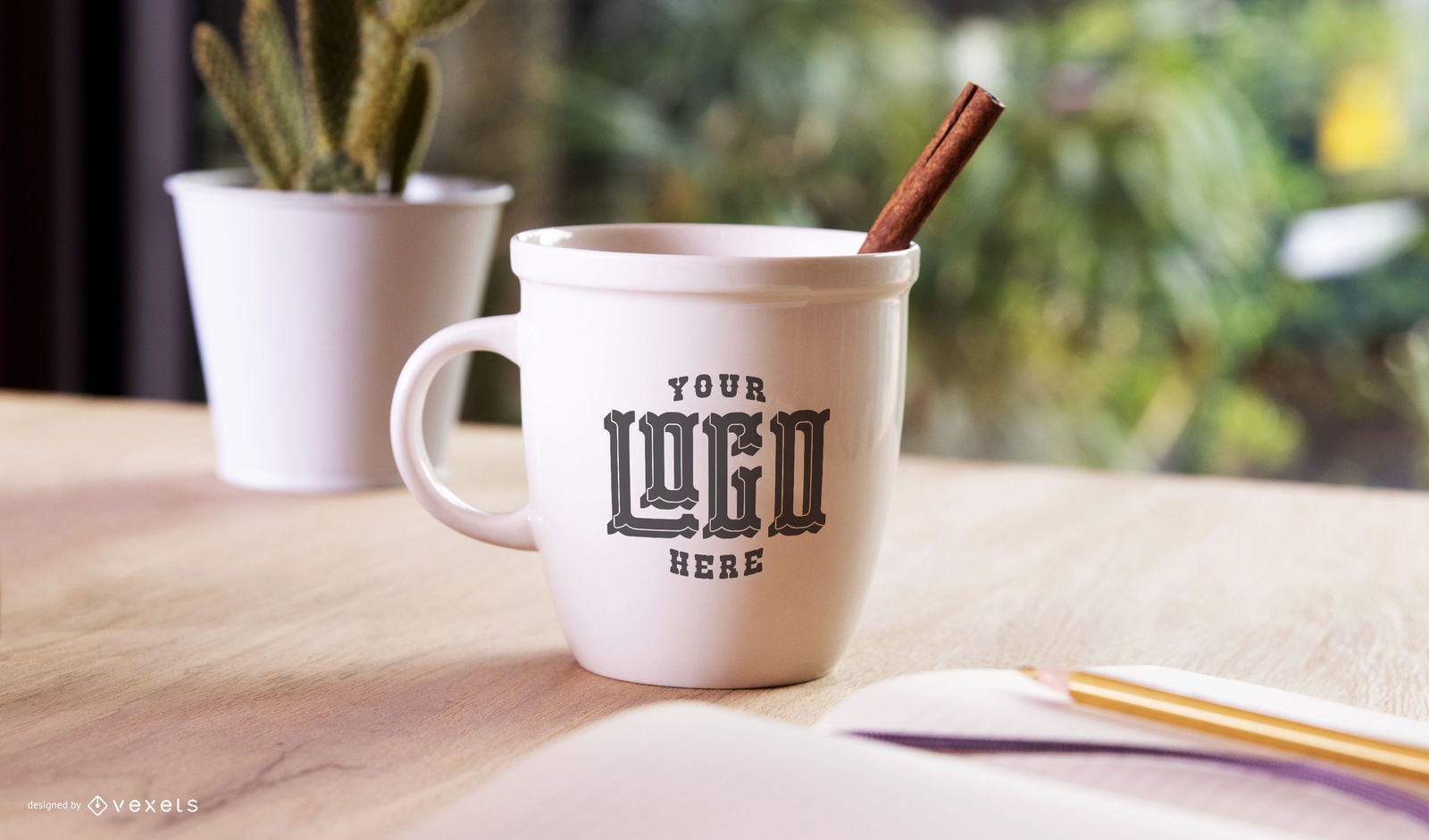 Coffee mug mockup psd