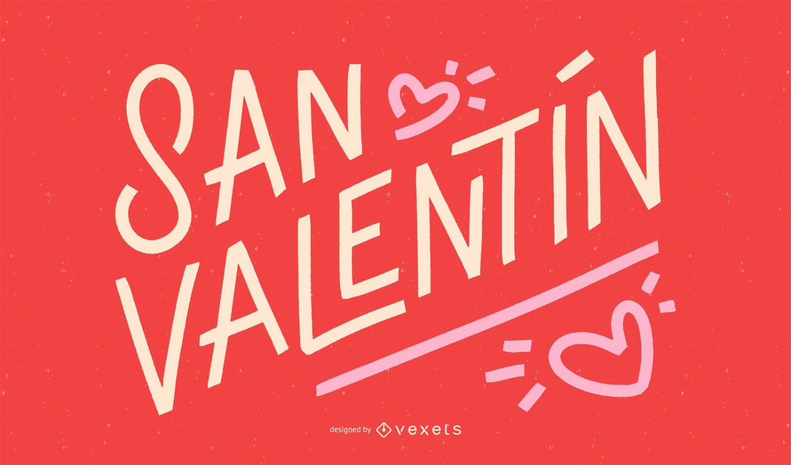 Valentine's Day Spanish Quote Design