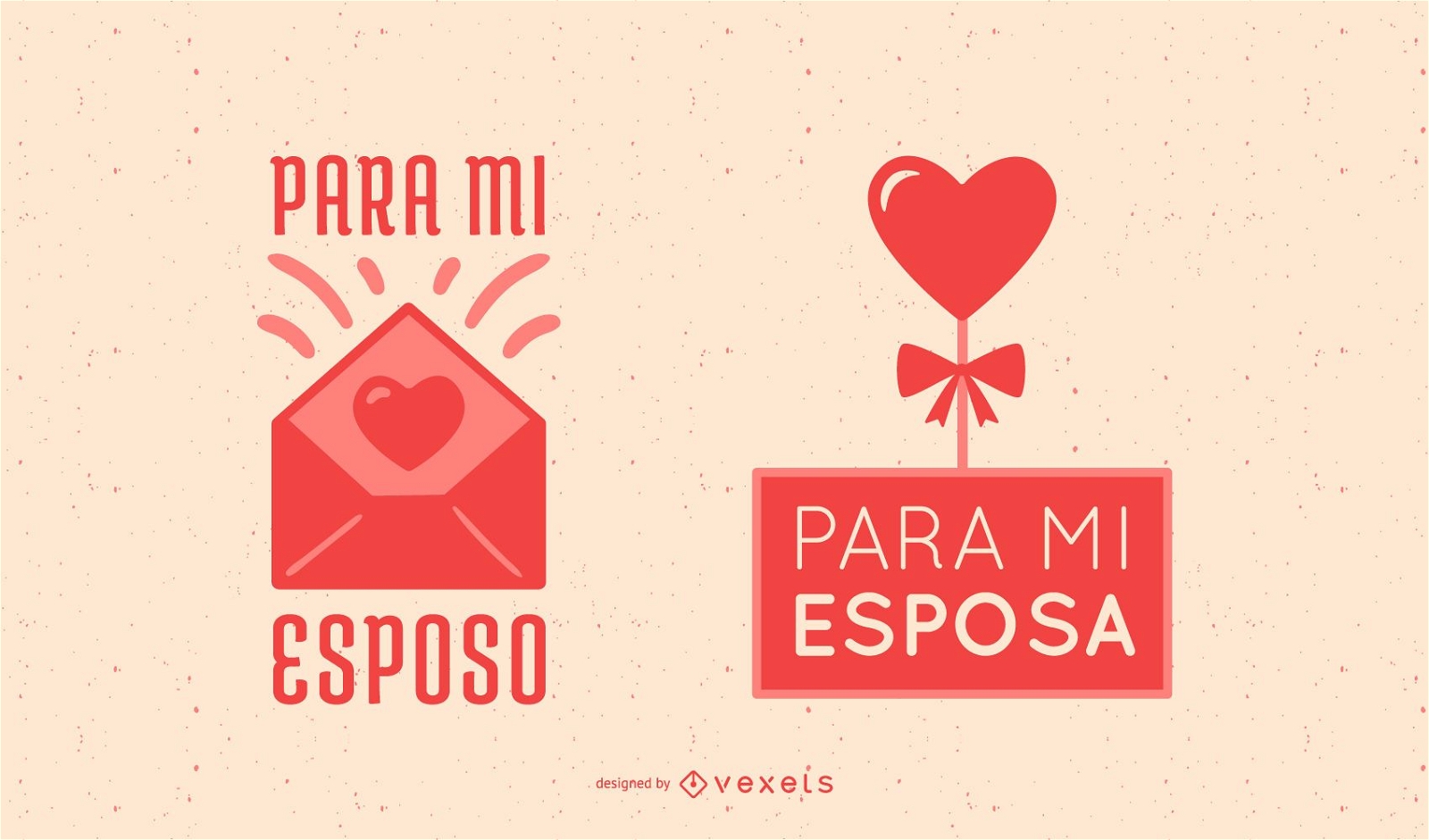 Valentine's Spanish Quote Banners