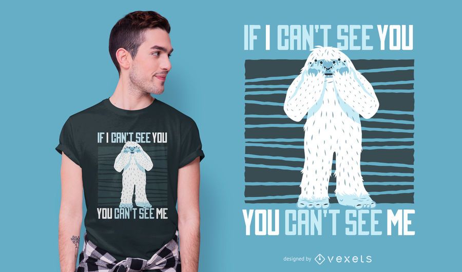 Bigfoot quote t-shirt design Bigfoot quote t-shirt design