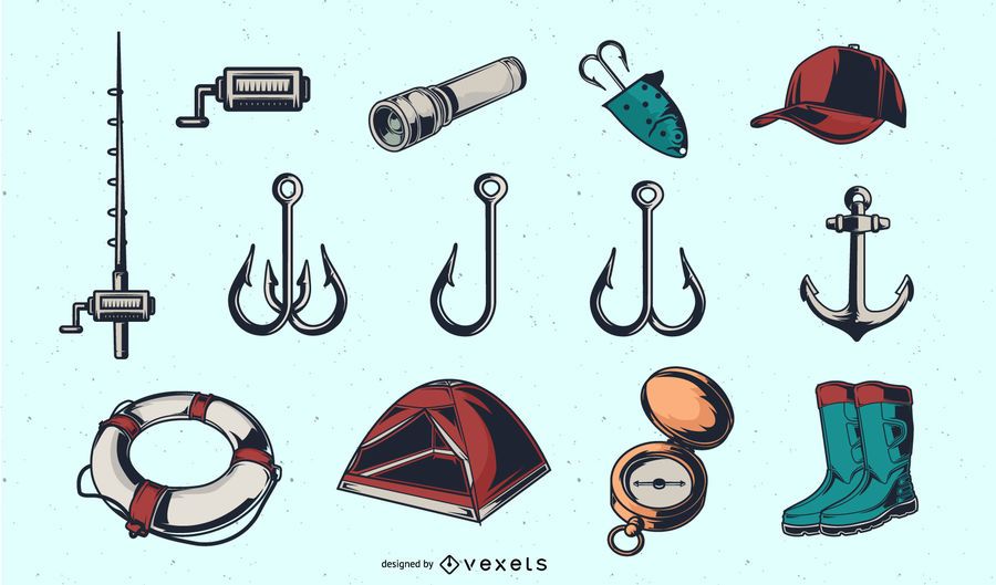 Vintage fishing tools collection Vintage fishing tools collection