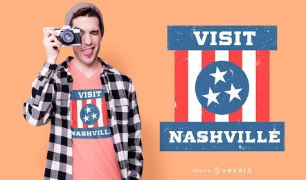 Nashville t-shirt design