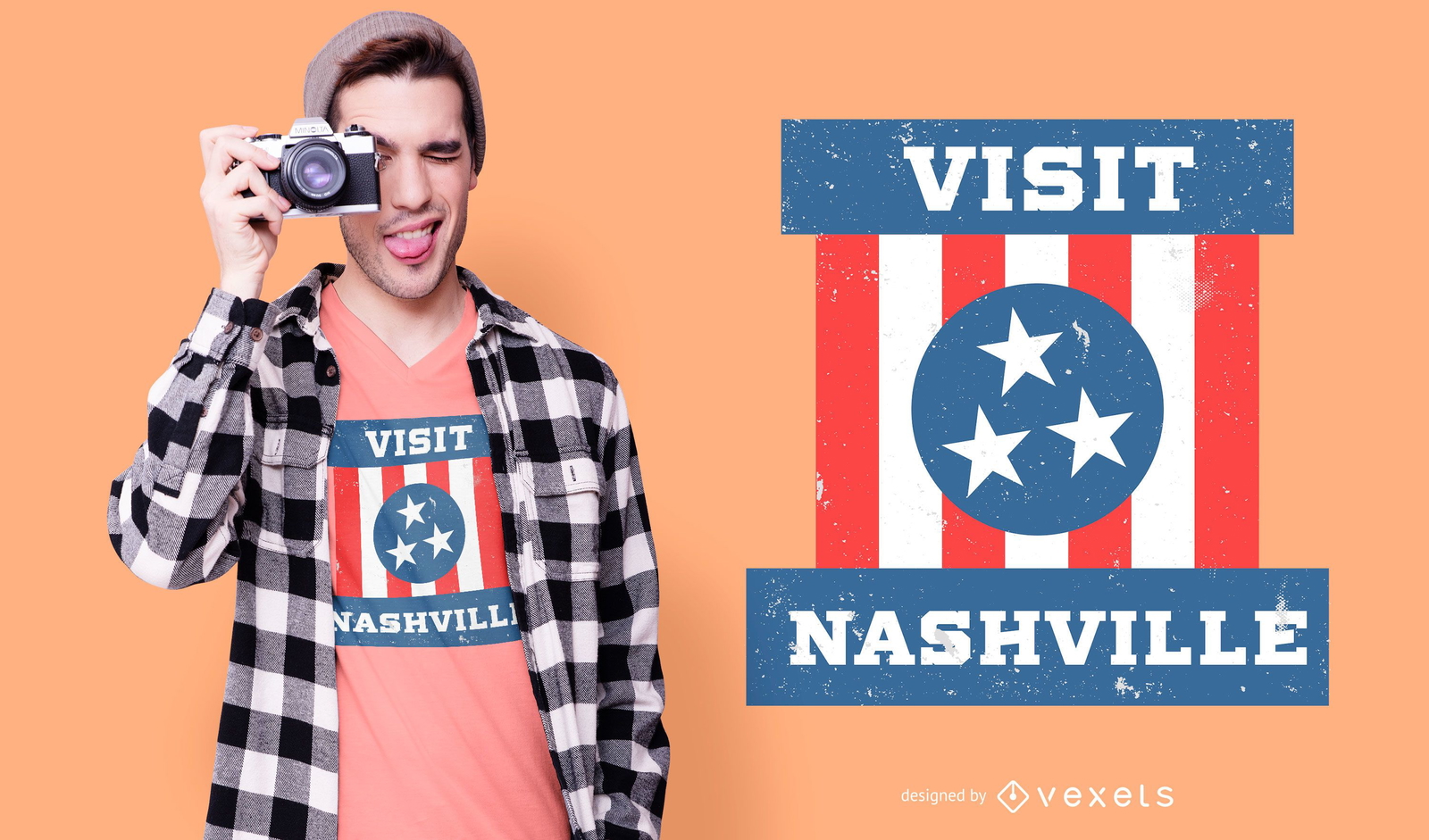 Design de camisetas Nashville