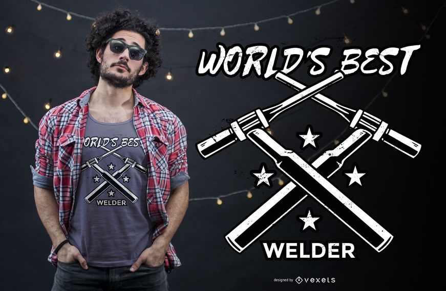 Welder quote t-shirt design Welder quote t-shirt design