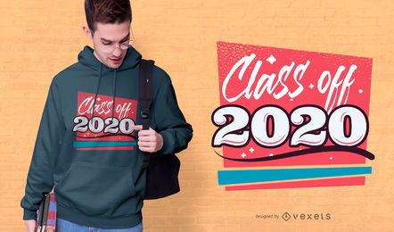 Diseño de camiseta de la clase 2020 Diseño de camiseta de la clase 2020