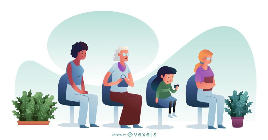 Hospital Waiting Patients Characters Hospital Waiting Patients Characters