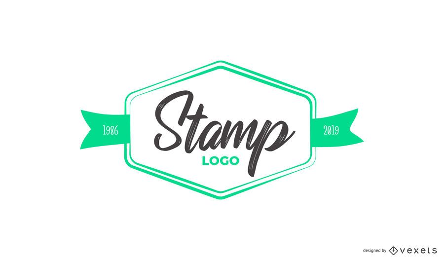 Design de logotipo personalizado de carimbo Design de logotipo personalizado de carimbo