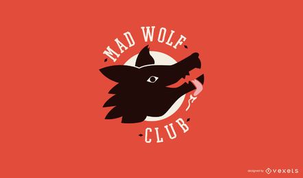 Mad Wolf Club Logo Vorlage Mad Wolf Club Logo Vorlage