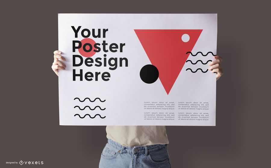 Poster Modell Design psd Poster Modell Design psd