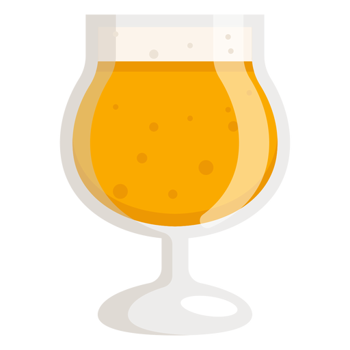 Cerveza espuma cristal luz plana Descargar PNG/SVG transparente