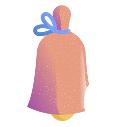 Ilustração de arco de sino Desenho PNG