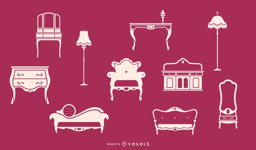 Victorian furniture set Victorian furniture set