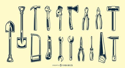 Hand Tool Silhouette Pack Hand Tool Silhouette Pack